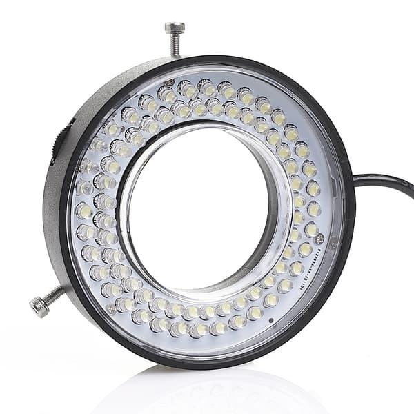Techrebal justerbar 72x LED-belysning til mikroskop