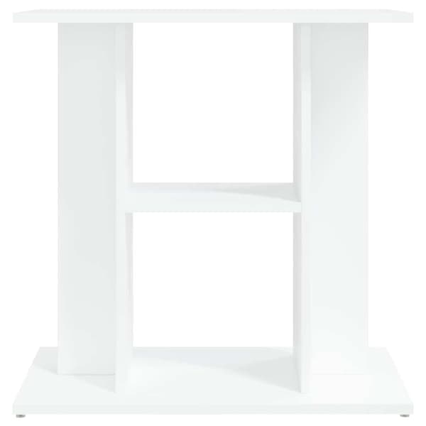 vidaXL Akvariumskåp vit 60x30x60 cm