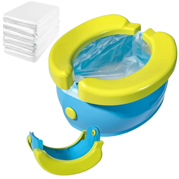 Bærbart, foldbart urinal, bananblå [DG-NC1-NB]
