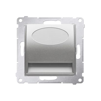 SIMON 54 LED trappelampe neutral hvid mat sølv