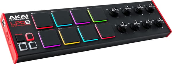 AKAI LPD 8 MKII mini USB/MIDI-controller