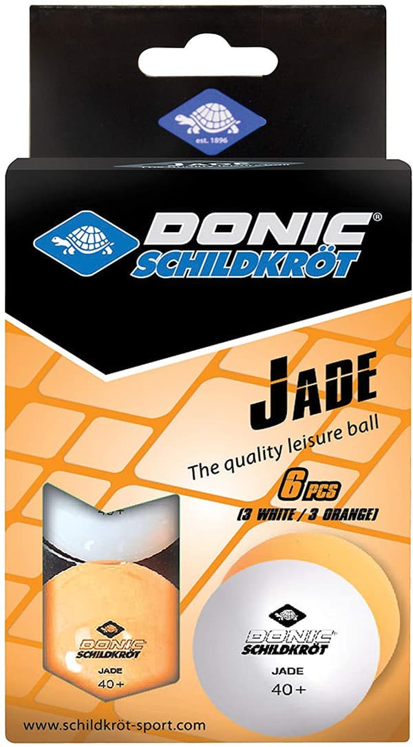 SCHILDKROT Jade Poly 40+ pöytätennispallot 6 kpl
