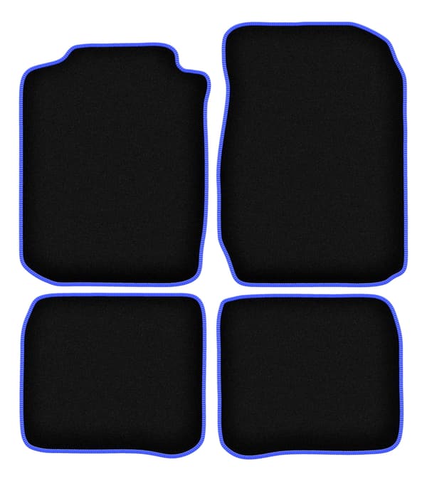 CARLUX-BLÅ bilmåtter til: Toyota Corolla E11 hatchback (1997-2001)