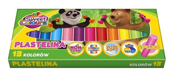 Plastilina 13 färger