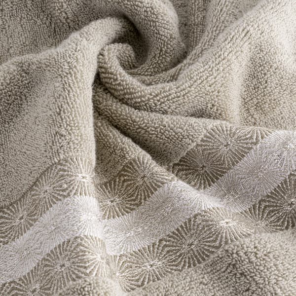 MALIKA badehåndklæde 50x90 cm beige