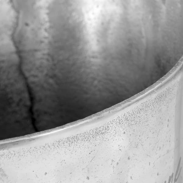 vidaXL champagnekøler 39x29x71 cm sølv
