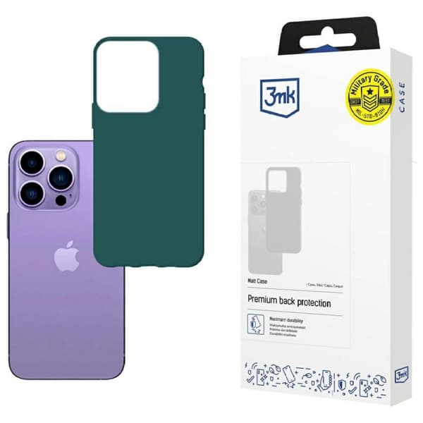 3MK Matt cover til iPhone 14 Pro Max, lovage/lovag
