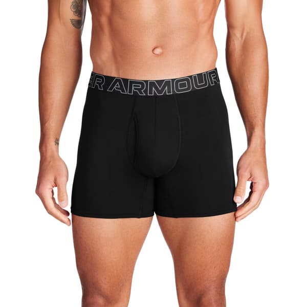 Under Armour Performance Cotton Herr Boxerkalsonger 15 cm S