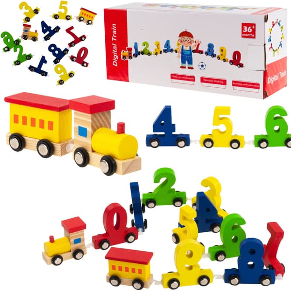 TG50037 PUINEN JUNAVETURI NUMEROIDEN OPPIMISNUMEROT