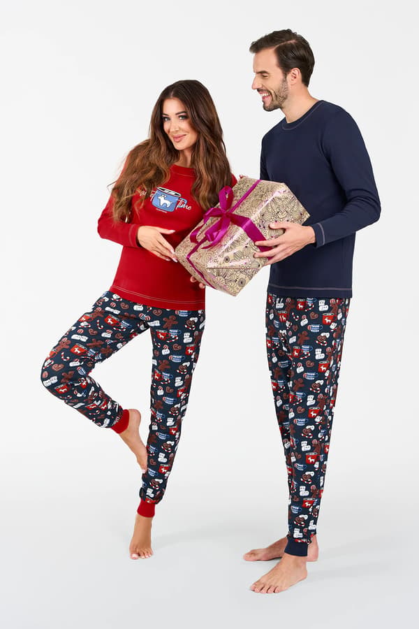 Makala dampyjamas långärmad, långbyxor XL