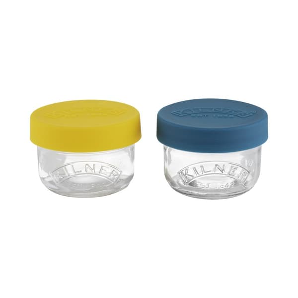 Set med 2 snacksbehållare 0,125 l / Kilner