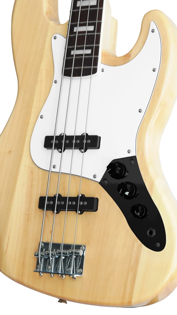 MusicMate MM-G175-W Elbasgitarr