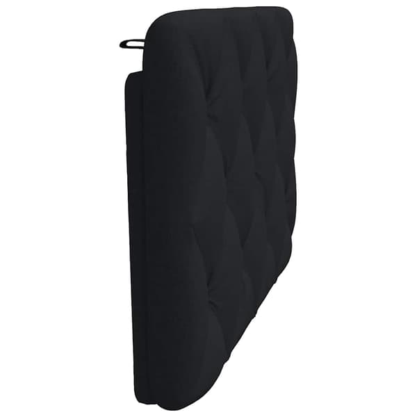 vidaXL hovedgærdehynde, sort, 90 cm, stof