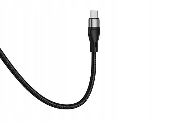 JELLICO USB-microUSB-KAAPELI 3.1A 1M Musta