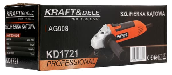 1500W 125mm vinkelsliber KD1721
