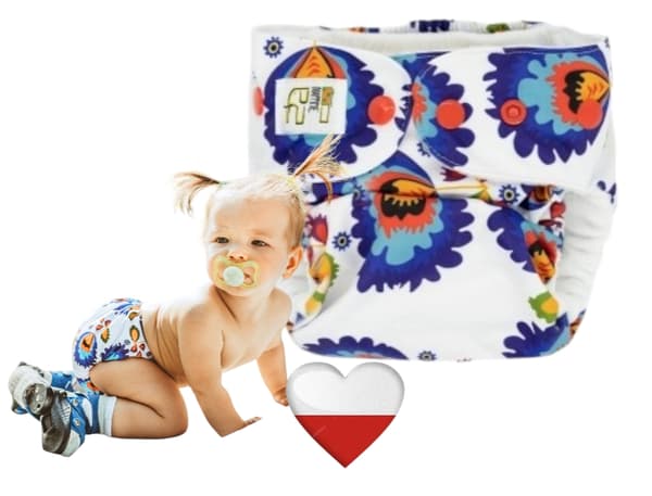 NappiMe Pocket Coolmax Folk Vaskbare Bleer