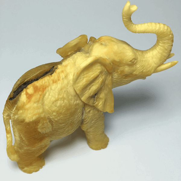 Elefant - Baltisk rav smykker