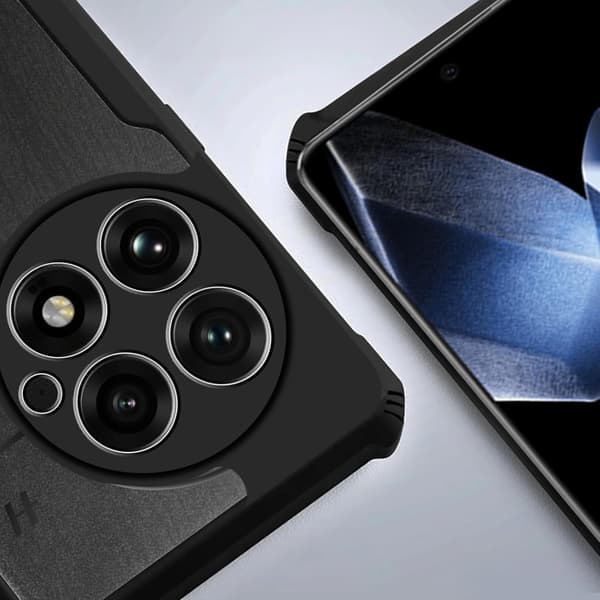 Etui til OnePlus 13, AntiDrop Hybrid, Sort
