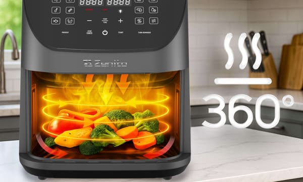 AIRFRYER 7,5L STOR SKÅL 14 PROGRAM