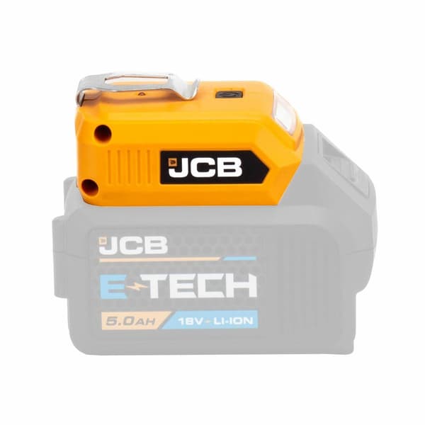 USB-opladeradapter med LED-lommelygte