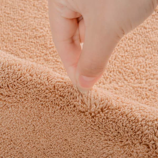 Mikrofiber badeværelsestæppe 40x60cm beige