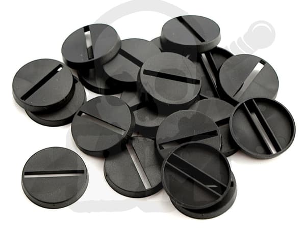 BMBA001 Runda baser 25 mm set om 20