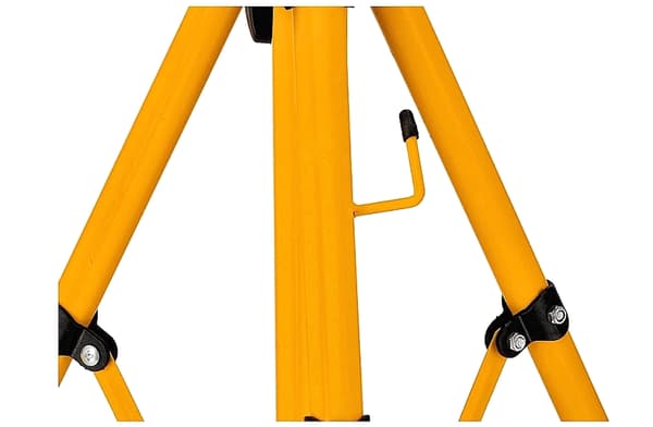 LED-projektørstativ til halogenlamper dobbeltkonstruktionsstativ 65,5-155 cm
