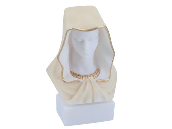 Buste af Maria - Græsk alabaster