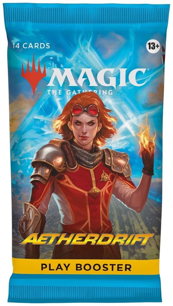Magic The Gathering: Aetherdrift-kortsæt - Spil Booster-pakke (1 pakke)