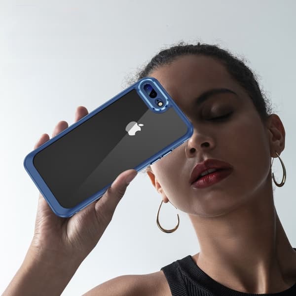 Etui til iPhone 7 Plus / 8 Plus, ERBORD Impact Guard, blå