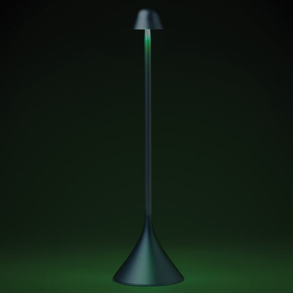 Lexon Steli Bell bordslampa ljusblå