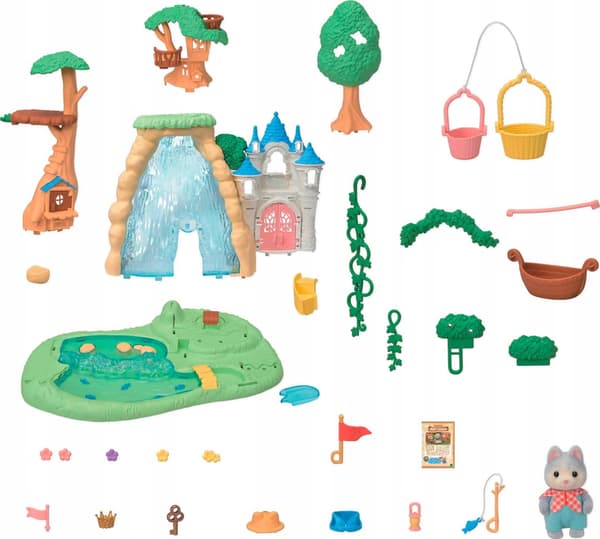 Sylvanian Families Epoch Secret Forest Vattenfallsö Set