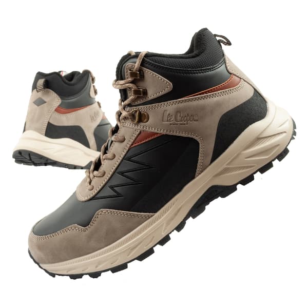 Lee Cooper Syntetisk Khaki/Sort [LCJ-25-01-3727M] år.43