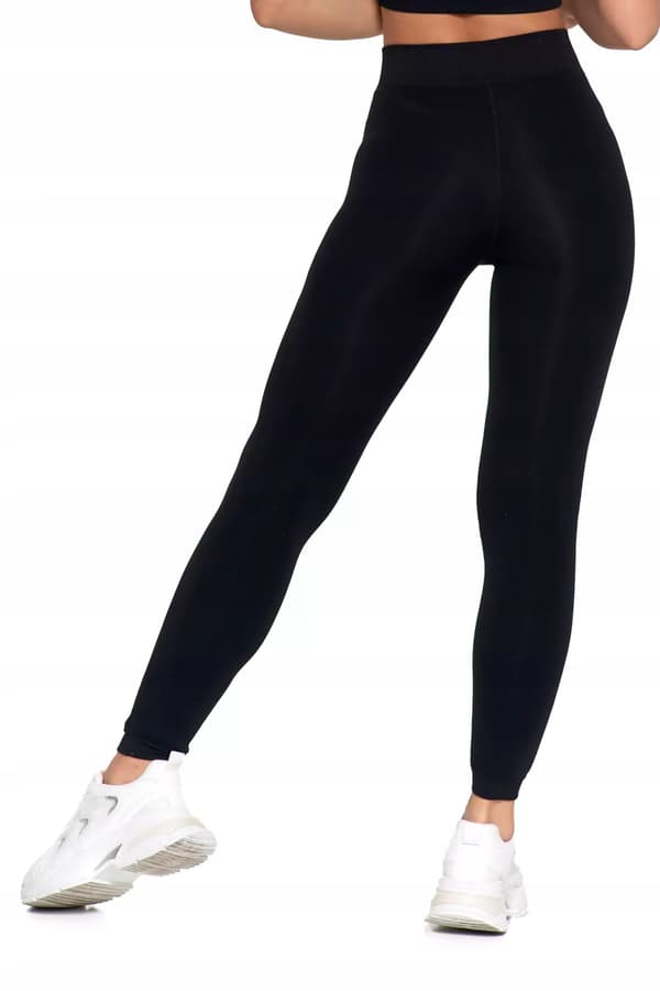 Moraj damefitnessleggings sort polyester S/M klassisk