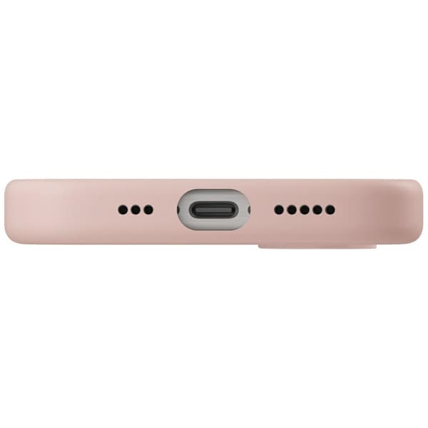UNIQ Lino MagSafe-etui til iPhone 16e, lyserød