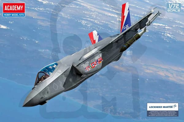ACAD-12591 F-35A Lightning II 1000:e 1:72