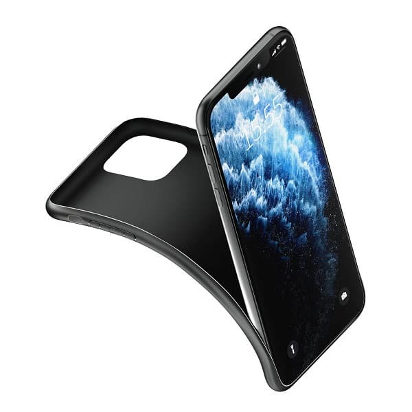 3MK Matt-skal till iPhone 11 Pro Max, svart
