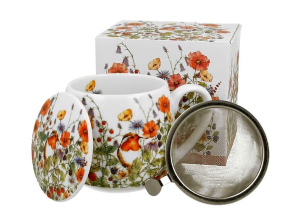 Vilde Fugle 430 ml Teinfuserkrus
