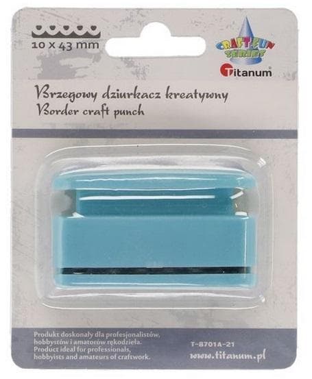 Hjerte Ruffle Punch 10x43mm