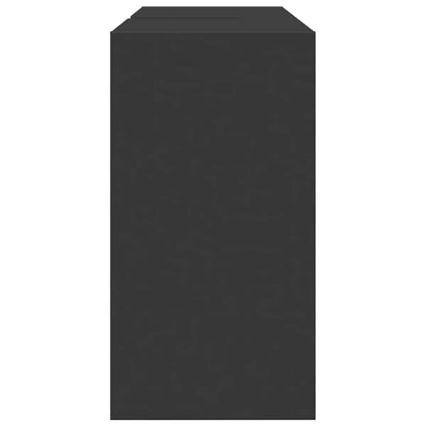 vidaXL håndvaskskab sort 90x29x55 cm