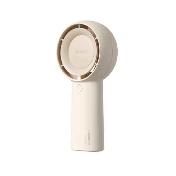 Mini Ventilator Bærbar USB-C 4000mAh Ventilator - Beige