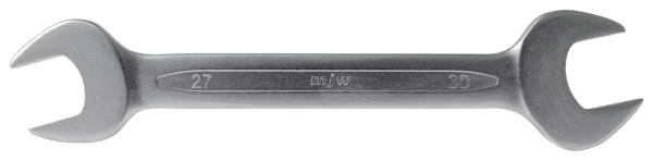 Dobbelt fladnøgle 27-30 mm krom-vanadium stål CRV