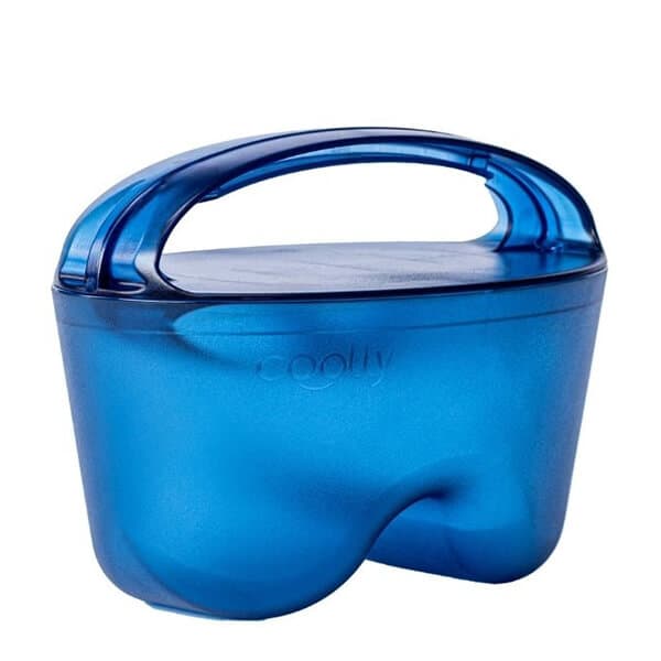 Cooly Ice Massager för skönhet och hälsa Blå