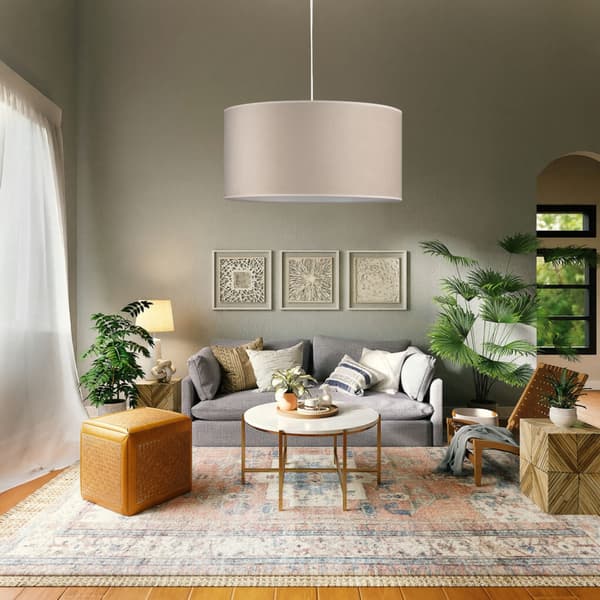 Tornado BAL1 lampe, beige fløjl