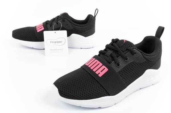 Puma Jr Wired Textile Løbesko Sort [374216 20] str. 29