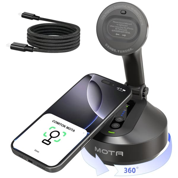Comitok Mota Magnetisk iPhone Hållare Svart