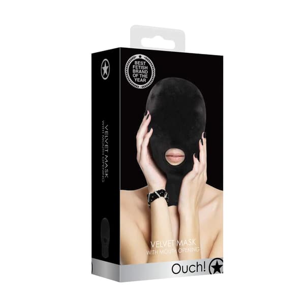 Mask med munöppning