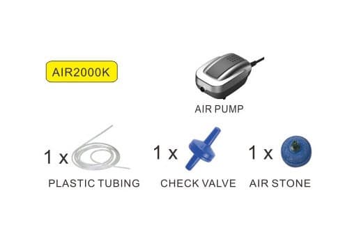 Resun luftningsluftare AIR-2000K (set)