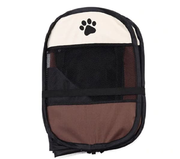 Hunde-/kattebur 74 x 74 x 43 cm - Brun