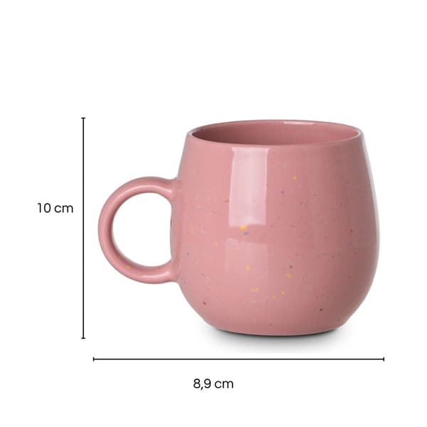 Pink 480ml Speckle Pop Cup
